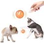 Mould King Wicked Ball, 100% Automatic and Interactive Ball to Keep Your Dogs/Cats Company All Day, Your Pets Joy When Home Alone -NOT for Dog CHEWERS (Orange)