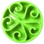 Dreams Mall Slow Feeder Bowls Dog Bowl Fun Feeder Interactive Bloat Stop,Eco-Friendly Slow Feed Dog Bowl,Green