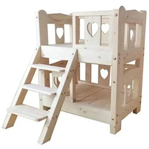 YAMEIJIA Pet Bed, bunk Bed, Double Solid Wood Bed, Kennel, pet nest,XS YAMEIJIA Pet Bed, bunk Bed, Double Solid Wood Bed, Kennel, pet nest,XS