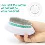 Cat Brush Dog Hair Remover - Professional Pet Grooming Shedding Brush Self Cleaning Slicker Brush Pet Massage Comb for Dogs & Cats (Green)