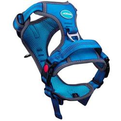 ThinkPet No Pull Harness Breathable Sport Harness with Handle-Dog Harnesses Reflective Adjustable for Medium Large Dogs,Back/Front Clip for Easy Control