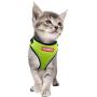 Mudinpet Cat Harness and Leash for Walking Escape Proof, Small Animal Harness Vest with Leash Set, Reflective Adventure Kitten Puppy Vest for Small Medium Large Cat with 4.5ft Cat Leash Lead