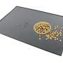 ONME Dog Cat Feeding Mat, Silicone Waterproof Pet Food Mat, Dog Cat Food Mat, Non Slip Dog Cat Bowl Placemat