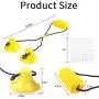 EZESO Corn Dog Chew Toys with Double Suction Cup, Dog Toothbrush Chew Toy Cleaning Teeth Brushing Dental Health, Pet Molar Bite Toy with Rope Resistant for Small Middle Pets EZESO Corn Dog Chew Toys with Double Suction Cup, Dog Toothbrush Chew Toy Cleaning Teeth Brushing Dental Health, Pet Molar Bite Toy with Rope Resistant for Small Middle Pets