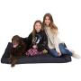 XXL Orthopedic Memory Foam Pet Bed - 55'' X 37'' X 4'' 100% Made in USA- Best XL Luxury Large Breed, Washable Pet Bed You Can Buy | 4 LB Memory Foam - Blue Denim, 4'' USA Made Memory Foam 4 lb)