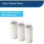 PetSafe Drinkwell Replacement Premium Carbon Filters for the 360 Plastic or Stainless Steel Multi-Pet Dog and Cat Water Fountains, 3 Pack - PAC19-14356, or 12 Pack - PAC00-16152