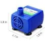 Comsmart Pet Fountain Pump Upgraded Cat Water Motor Replacement for 81oz/2.4L Cat Dog Water Fountain Dispenser Comsmart Pet Fountain Pump Upgraded Cat Water Motor Replacement for 81oz/2.4L Cat Dog Water Fountain Dispenser
