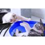 MW Cat Bed Hammock Modern Look with Stand for Small Large Cats Washable 17’’