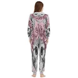 Banners with Lemon,Womens Onesie Pajamas Sportswear Grapefruit M