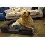 LOAOL 4'' Durable Waterproof Memory Foam Pet Bed Mattress Orthopedic Dog Sofa Couch with Changeable Cover