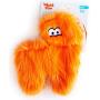 West Paw Big Sky Dog Blanket and Throw, Faux Suede (Midnight, Large) & Rowdies with HardyTex and Zogoflex, Plush Dog Toy (Hamilton, Orange Fur)