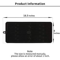 Ptlom Pet Placemat for Dog and Cat, Mat for Prevent Food and Water Overflow, Suitable for Medium and Small Pet