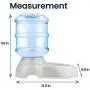 Zento Deals Automatic Pet Water Self-Dispenser Premium Quality Self-Dispensing Gravity Drinking Pet Waterer, 3.7 Liters Capacity Zento Deals Automatic Pet Water Self-Dispenser Premium Quality Self-Dispensing Gravity Drinking Pet Waterer, 3.7 Liters Capacity