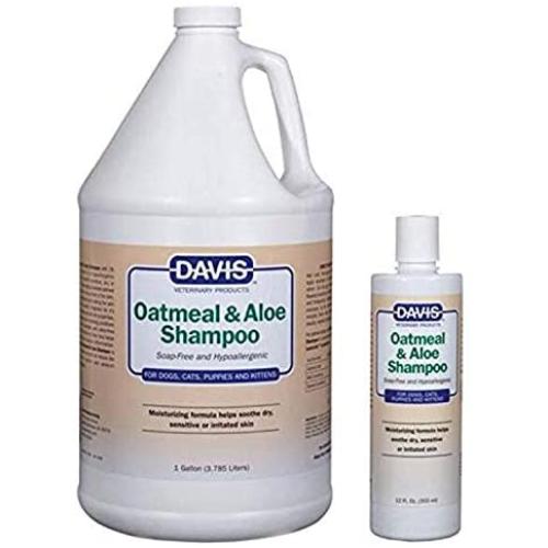 Davis Oatmeal and Aloe Dog and Cat Shampoo, 1-Gallon