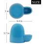 Dosminer Small Animal Water Bottle, Automatic Drinking Water Feeder, Ceramic Silent Pet Water Dispenser for Hamster, Fixed Rat Food Bowl for Hedgehog