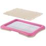 Richell Paw Trax Mesh Training Tray, Pink