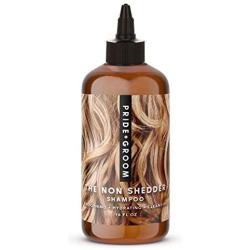 PRIDE AND GROOM - The Non Shedder, Bottle of Pet Shampoo, 16 oz.