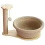 Sisal Cat Tower, Scratching Post, Kitten Tree, Pet Indoor Activity Center, with Bowl Shape Sleep Basket and Hanging Ball, Used for Grinding Claws of Kittens Sisal Cat Tower, Scratching Post, Kitten Tree, Pet Indoor Activity Center, with Bowl Shape Sleep Basket and Hanging Ball, Used for Grinding Claws of Kittens