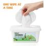 Pet Grooming Wipes with Deodorizing Hypoallergenic for Dogs Cats Cleaning Face Butt Eyes Ears Paws 100ct per Pack
