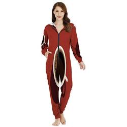 C COABALLA Wood Texture -,Womens Onesie Pajamas Sportswear Wood Planks Maplewood - New Jersey M