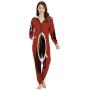 C COABALLA Wood Texture -,Womens Onesie Pajamas Sportswear Wood Planks Maplewood - New Jersey M