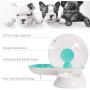 OldPAPA Automatic Cat Feeder, Snail Shape Pet Water Dispenser and Food Bowl Set - 2 in 1 Gravity Waterer Dispenser Double Pet Feeder for Dogs and Cats