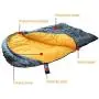 KUDES Dog Sleeping Bag Waterproof Warm Packable Dog Bed with Storage Bag for Indoor Outdoor Travel Camping Hiking Backpacking (43Lx27W)