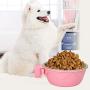 Yutiny Pet Food Water Bowl Stainless Steel Food Hanging Bowl Puppy Kitty Dog Parrot Bird Pet Drink Water Bowl Dish Crates Cages Hanging Feeder Bowl