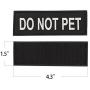 EXCELLENT ELITE SPANKER 2 Pcs Magic Sticker Morale Patch Reflective Service Dog Patch in Training Puppy for Dog Harnesses & Vests