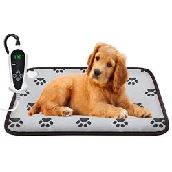 AILEEPET Pet Heating Pad Large, Dog Cat Heating Pad Indoor Auto Power Off Warming Mat