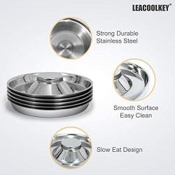 LEACOOLKEY Stainless Steel Dog Bowl-Puppy Feeder Food/Water Bowl-Puppy Feeding Bowls for Litters-Pet Feeder Bowl Whelping/Weaning Dishes Feeder for Small/Medium/Large Dogs Ste of 2