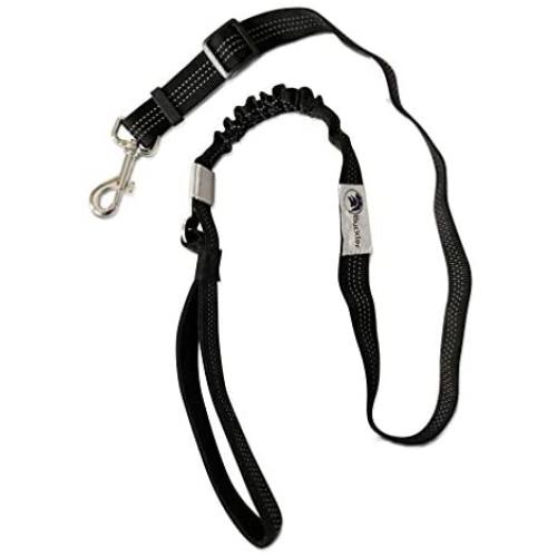 Buckler car Seat Belt for Dogs Cats Pets Adjustable Safety Heavy Duty Elastic Premium Harness for Cars with Elastic Nylon Bungee Buffer Seatbelt Leash Car Vehicle Seatbelts Leads Use with Harness