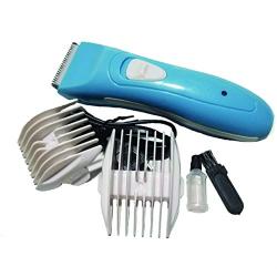 Rechargeable Cordless Dog Grooming Kit with Pet Grooming Gloves & a Squeaky Dog Toy