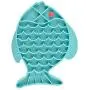 Soly Teche Cat Food Bowls, Fish-Shaped Cat Slow Feeder, Pet Lick Mat for Dog Cats, Cat Puzzle Feeder IQ Treat Mat, Anxiety Relief Pet Feeder