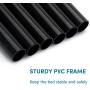 HIPIPET Cat Hammock Window Resting Seat Perch Cat Bed for Indoor Cats Sleeping Heavy Duty Suction Cups Breathable Washable Mesh Durable Frame…