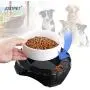 JUSTPET Ceramic Pet Bowl No Spill Dog Cat Food Water Bowl, Anti Skid No Splash No Mess Eating Drinking Bowl, Heavyweight Ceramic Dish Stays Put, Chew-Proof, Microwave and Dishwasher Safe JUSTPET Ceramic Pet Bowl No Spill Dog Cat Food Water Bowl, Anti Skid No Splash No Mess Eating Drinking Bowl, Heavyweight Ceramic Dish Stays Put, Chew-Proof, Microwave and Dishwasher Safe