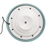 Royal Pet Club Drinking Fountain Vital Falls, Ceramic, 1.5 L/Ø 22 x 13 cm, Petrol/White, 2.29 kg