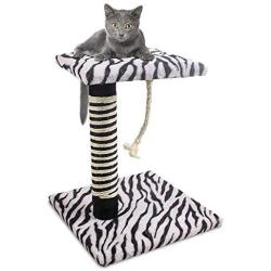 Cloe E Cluzo Animal Print Single Tier Scratching Post