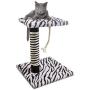 Cloe E Cluzo Animal Print Single Tier Scratching Post