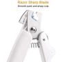 Hobea Dog Nail Clippers and Trimmer with LED Light, Upgraded Cat Nail Clipper with Nail File, Sharp Blade with Lock Switch, Pet Nail Clippers for Small Medium Animals[2020 New Version] (Nail Clipper)
