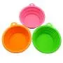 Alfie Pet - Set of 3 ROS Silicone Pet Expandable/Collapsible Travel Bowl - Size: 1.5 Cups Alfie Pet - Set of 3 ROS Silicone Pet Expandable/Collapsible Travel Bowl - Size: 1.5 Cups