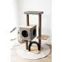 PetPals Three-Level Elevated Cat Tree Condo with Massage & Particle Board, Grey (PP18502) PetPals Three-Level Elevated Cat Tree Condo with Massage & Particle Board, Grey (PP18502)