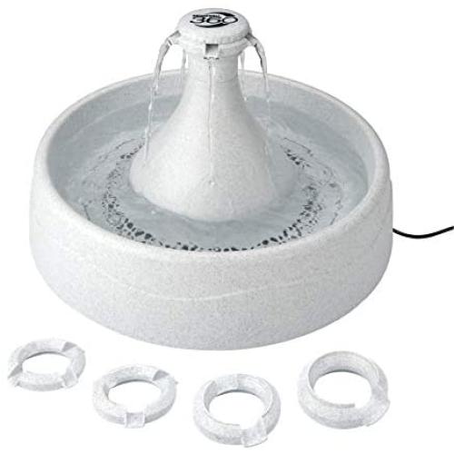 PetSafe Drinkwell 360 Cat and Dog Water Fountain - Automatic Drinking Dispenser for Pets - 128 oz