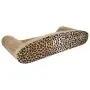 SHUTAO Harden Corrugated Paper Pet Cat Toy Cat Sofa Claws Grinding Board with Catnip (Medium Size) Earthy Yellow SHUTAO Harden Corrugated Paper Pet Cat Toy Cat Sofa Claws Grinding Board with Catnip (Medium Size) Earthy Yellow