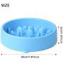EBRICKON Dog Feeder Slow Eating Pet Bowl Eco-friendly Durable Non-Toxic Preventing Choking Healthy Design Bowl For Dog Pet