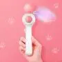 ocijf179 Cat Teaser Pet Cat Kitten Automatic Retractable Teaser Feather Ball Catnip Interactive Toy - Blue