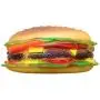 EMG Pet Emporium Chew & Squeak Toy for Dogs | Fat Cheese Burger Squeaker | Guaranteed | All Breeds Small to Large EMG Pet Emporium Chew & Squeak Toy for Dogs | Fat Cheese Burger Squeaker | Guaranteed | All Breeds Small to Large