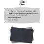 Ptlom Pet Placemat for Dog and Cat, Mat for Prevent Food and Water Overflow, Suitable for Small, Medium and Large Pet, Silicone