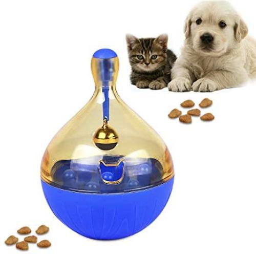 ATSA Pet Treat Ball, Food Dispenser,Smart Interactive Tumbler Toy for Dog cat