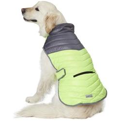 PETRAGEOUS Eddie Bauer PET E18400GS Snowfield Performance Vest Small, Gray and Green